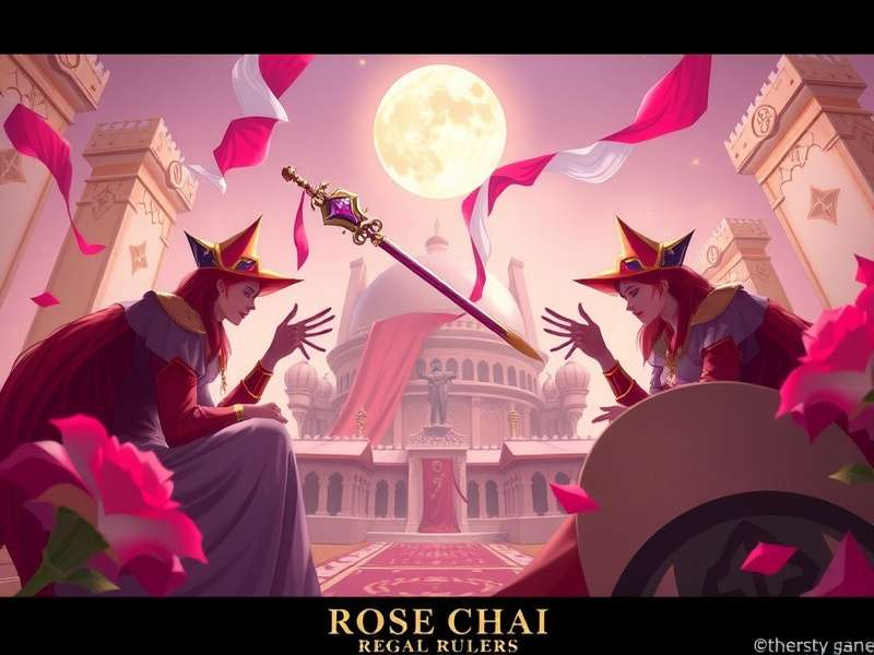 Rose Chai Regal Rulers Game Banner